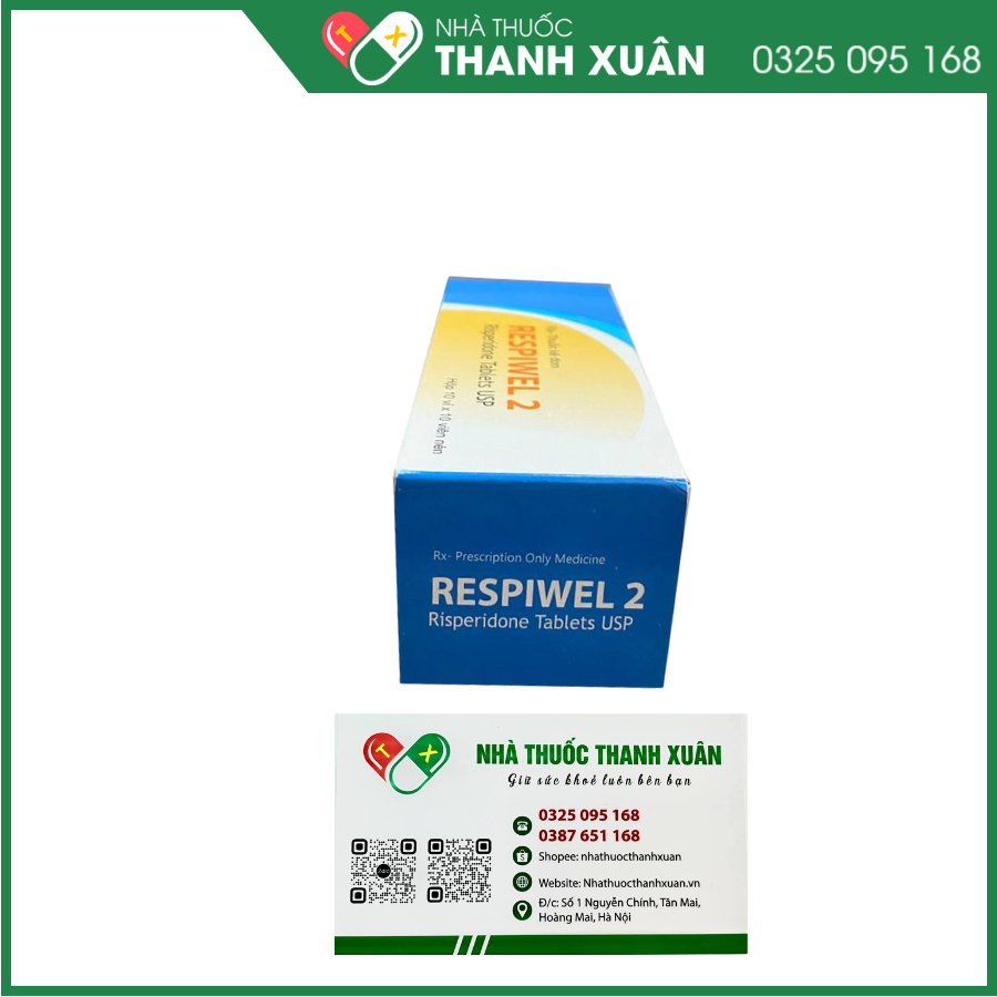 Respiwel 2 điều trị tâm thần phân liệt
